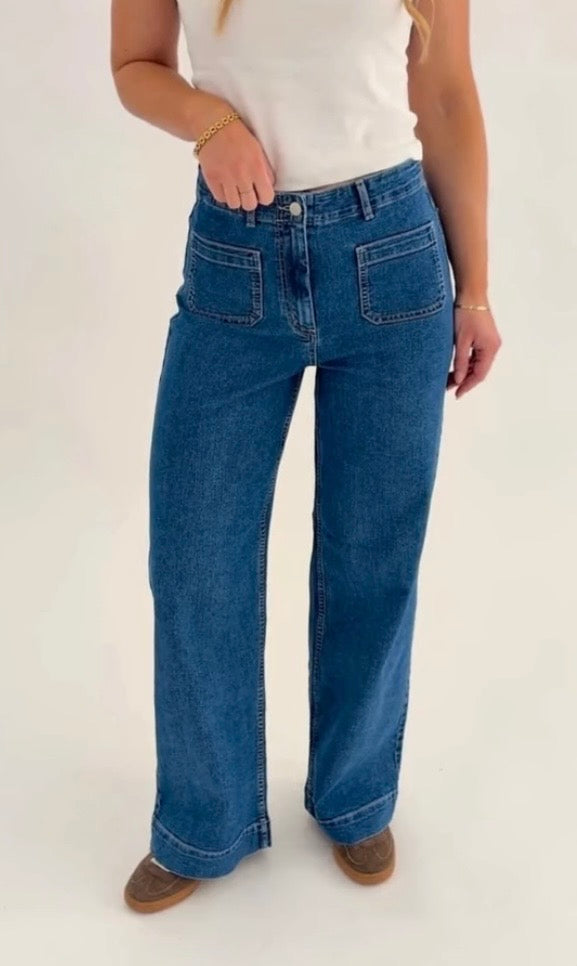 VMKAYLA Jeans - Medium Blue Denim